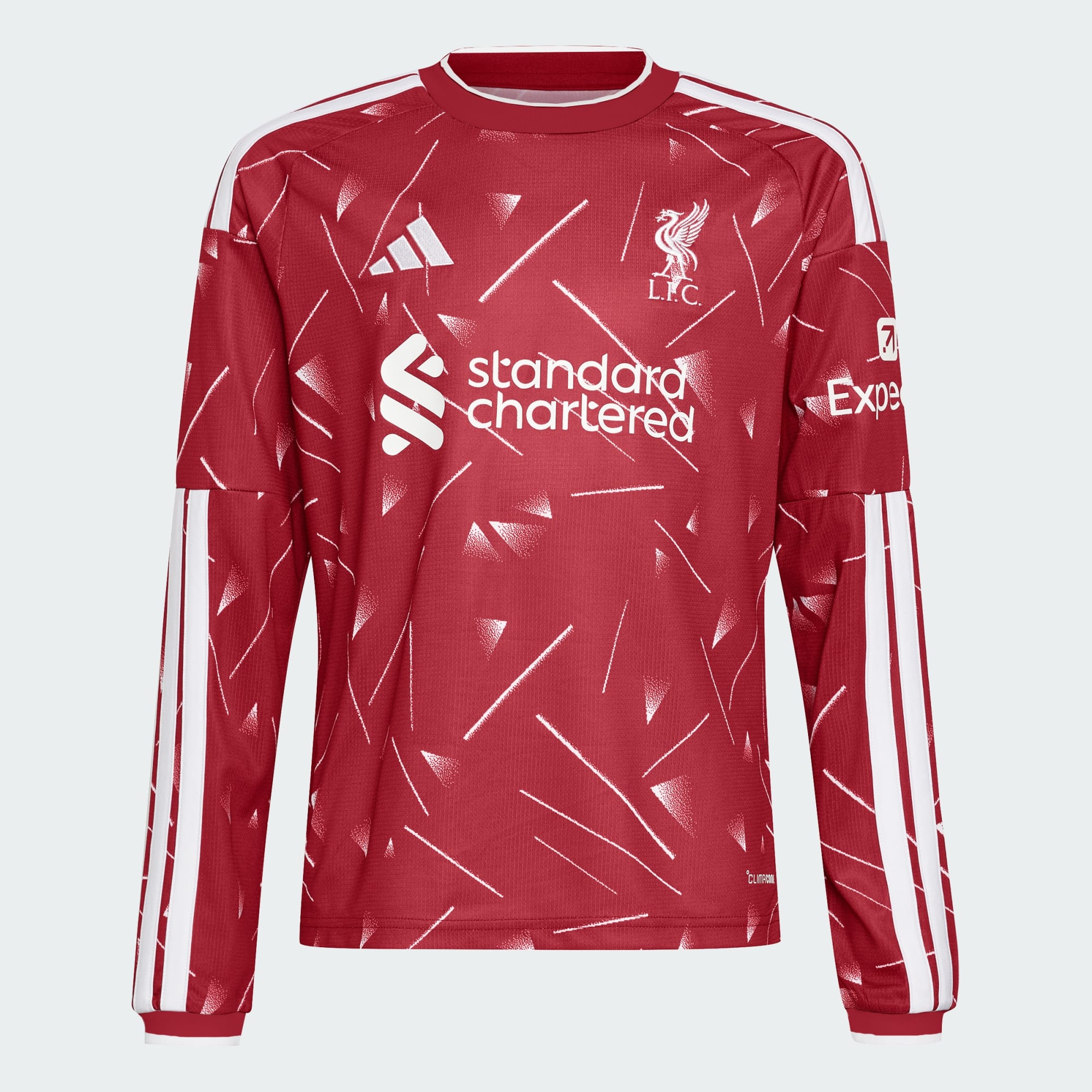 Camisa Manga Longa Infantil Adidas Liverpool 2026/27 I