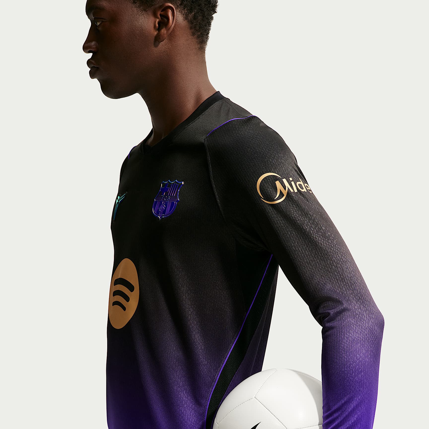 Camisa Manga Longa Nike Barcelona 2026/27 II