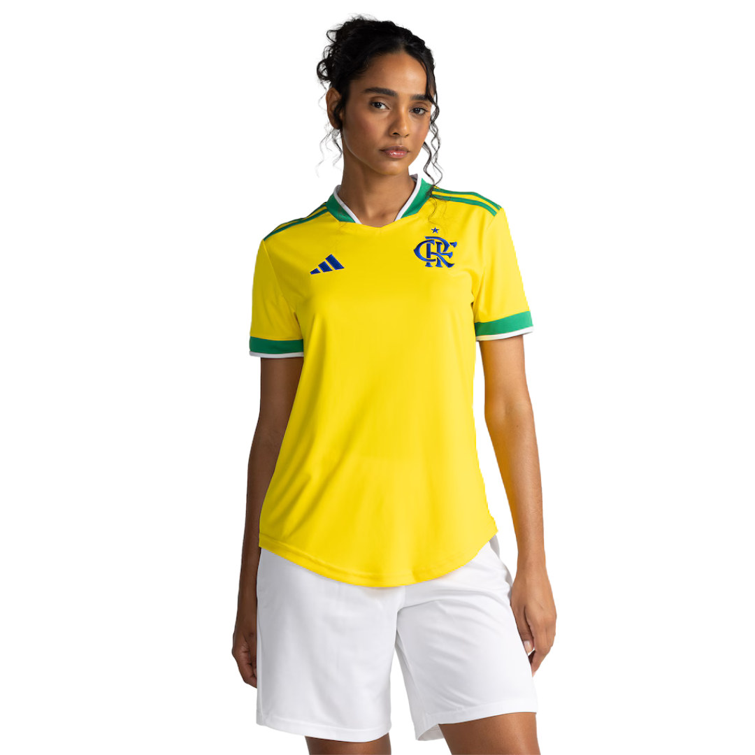 Camisa Flamengo - Brasil 26/27 Amarela