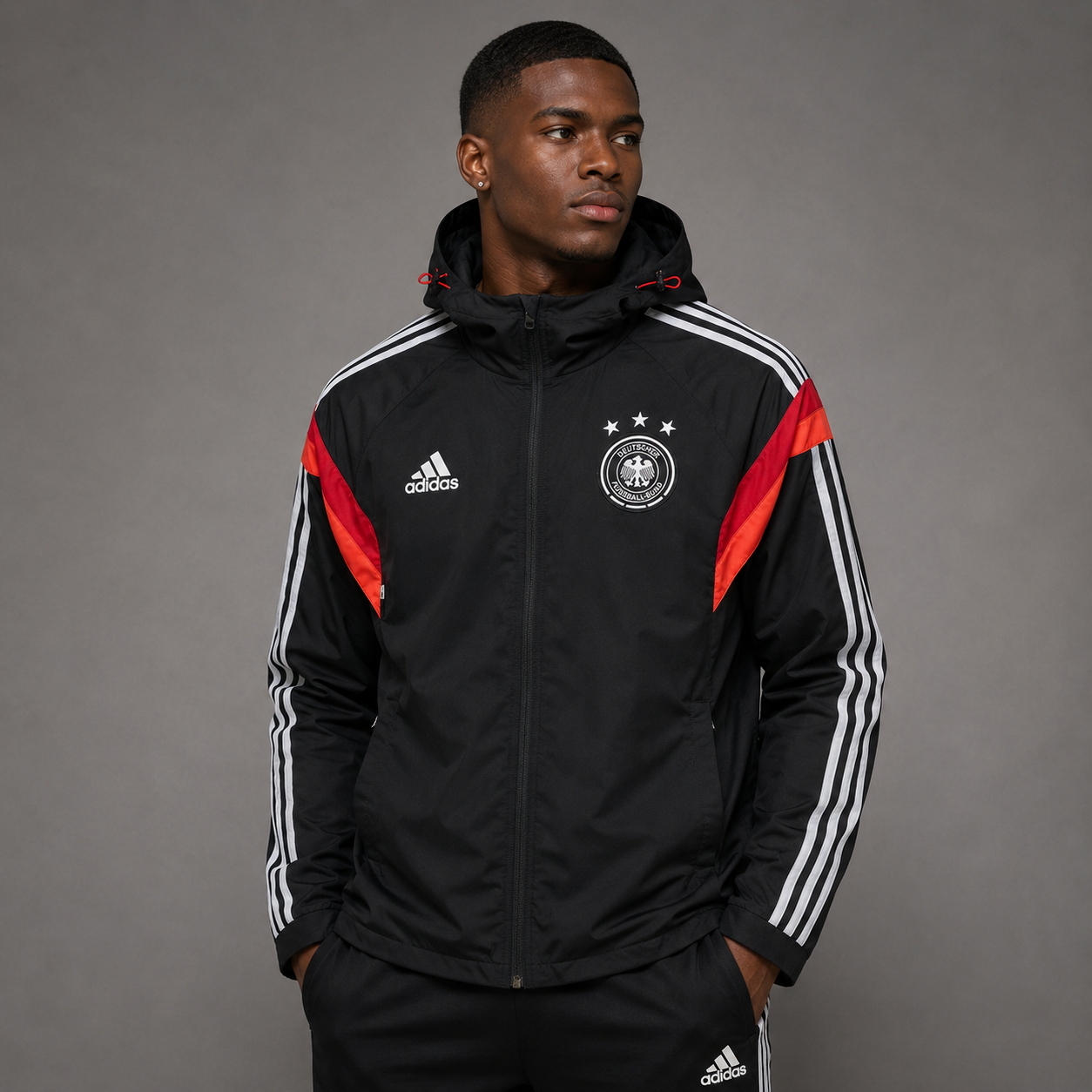 Jaqueta Corta-Vento Adidas Alemanha 13/14