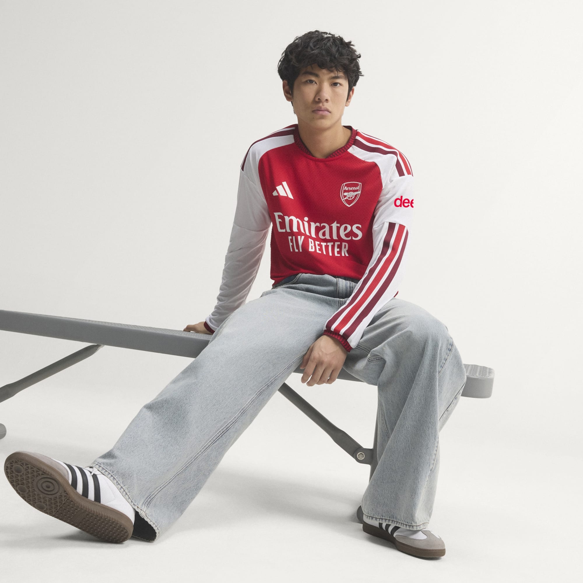 Camisa Manga Longa Adidas Arsenal 2026/27 I