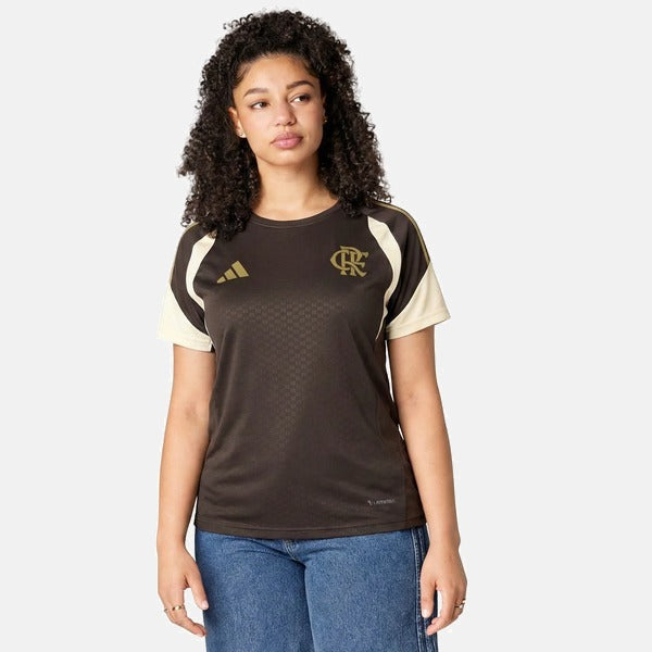 Camisa Flamengo Feminina 2026/27 Treino amarela