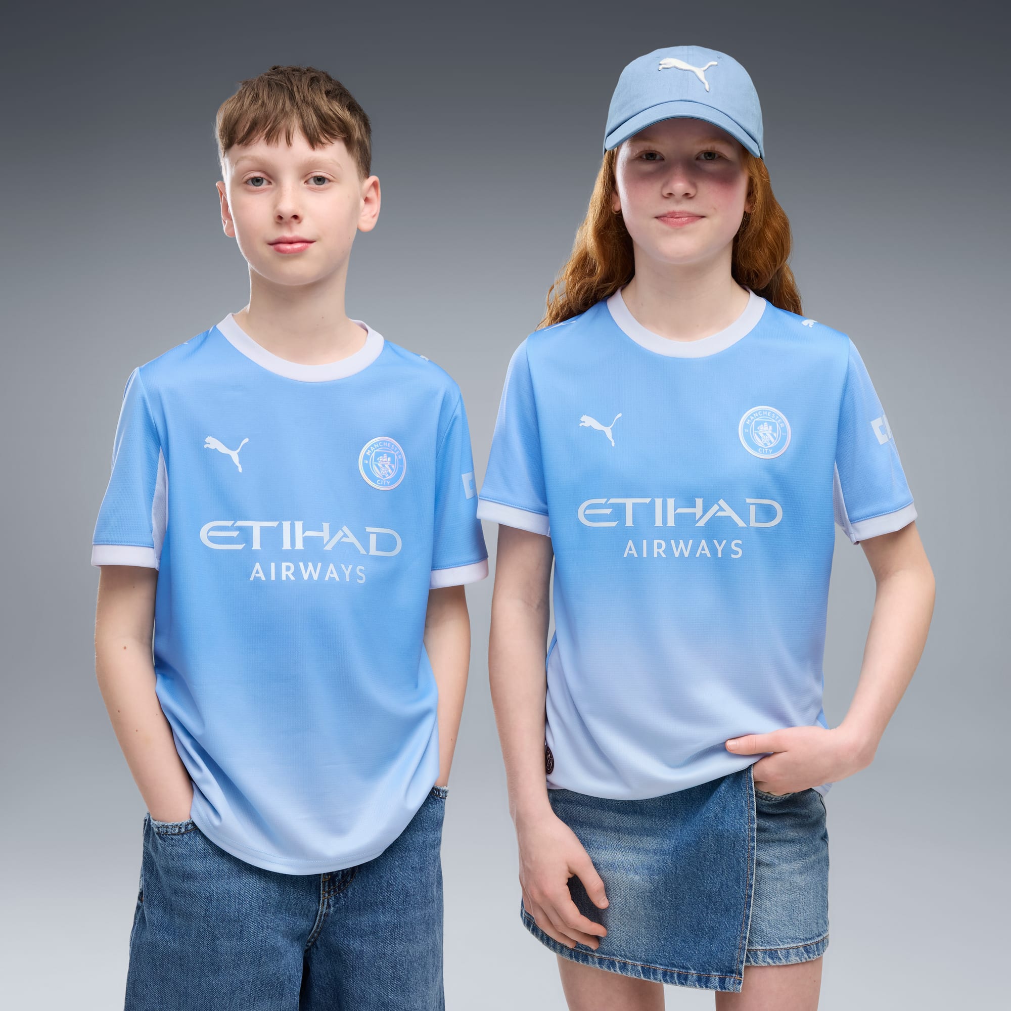 Camisa Infantil Puma Manchester City 2026/27 I