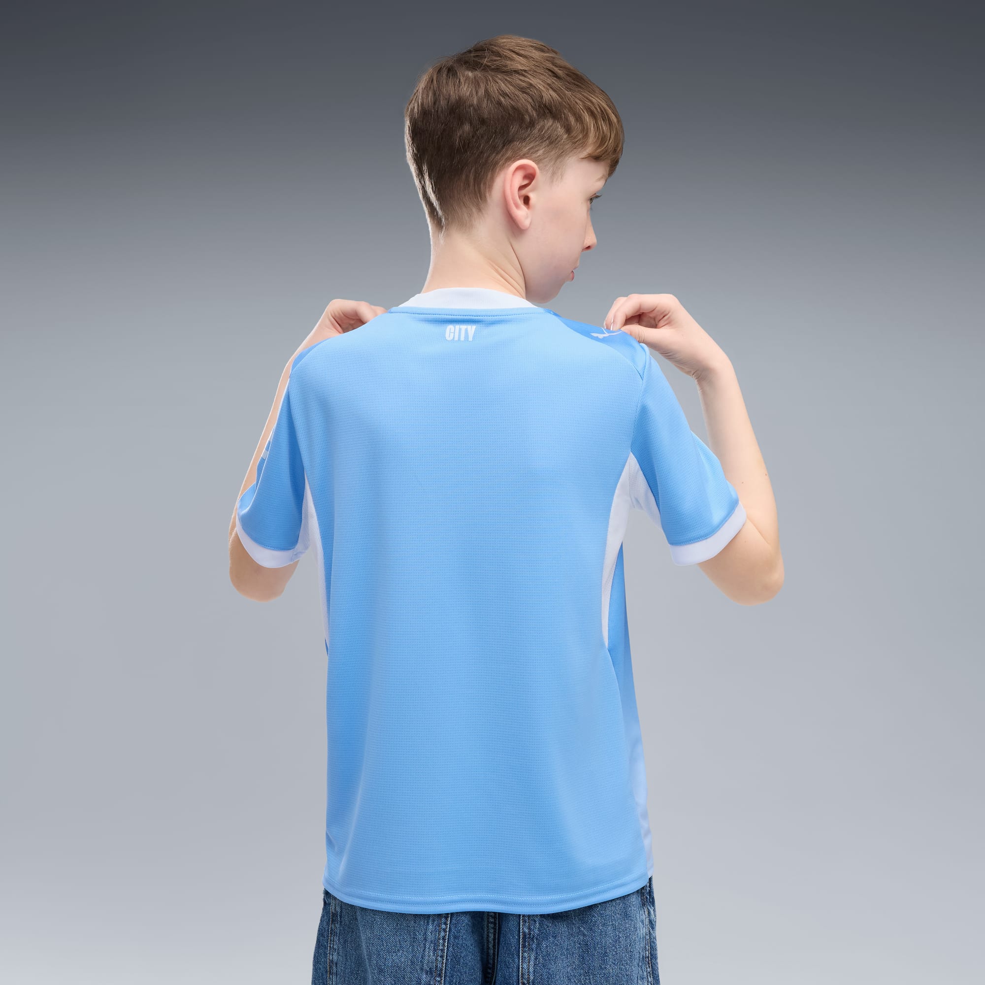 Camisa Infantil Puma Manchester City 2026/27 I