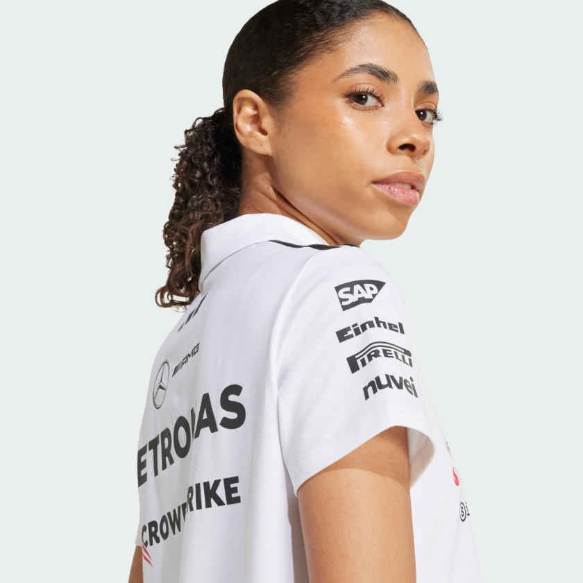 Camisa Polo Branca Mercedes - AMG Petronas Formula One Team