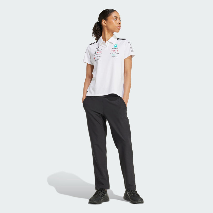 Camisa Polo Branca Mercedes - AMG Petronas Formula One Team